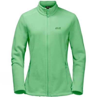 Jack Wolfskin Moonrise - Női Dzseki - Zöld (Magyarország DBL289470)